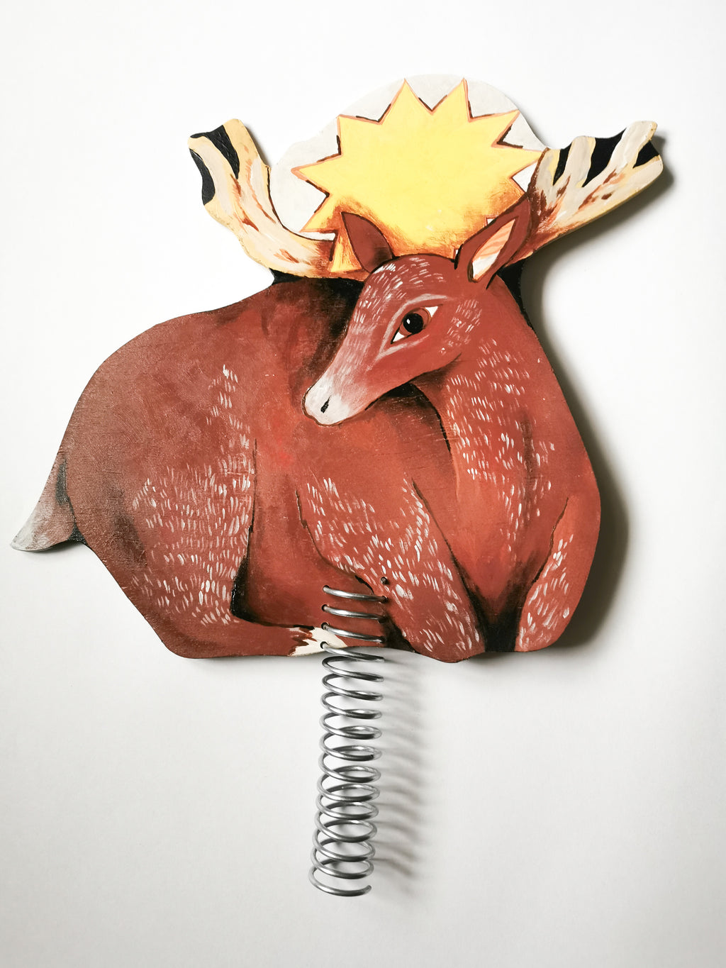 Pre-Order: Reindeer Christmas tree topper